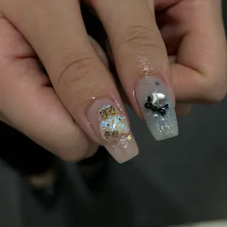 ネイル パラあり！フィルイン 美フォルムのネイルデザイン