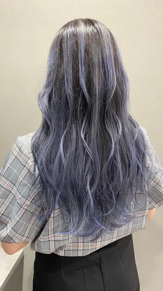 ロング カラー 浦野 剛志のヘアスタイル