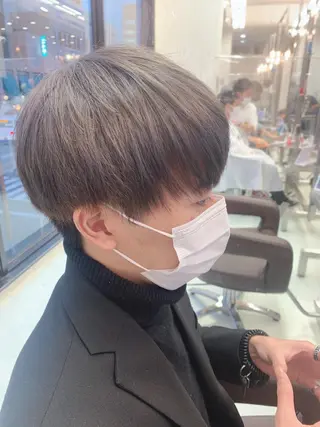 カラー メンズ 川上 紗也加のヘアスタイル