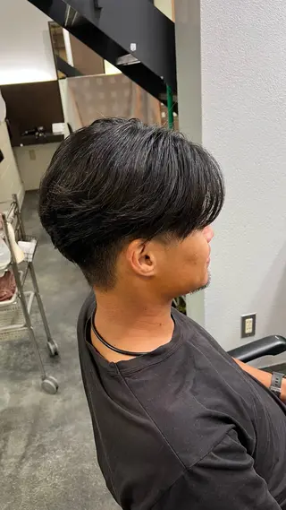 メンズ 南草津/トレンドカラ ー/パーマ 西村美月のヘアスタイル