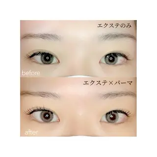 マツエク・マツパ eyesalon hymyのマツエク・マツパデザイン