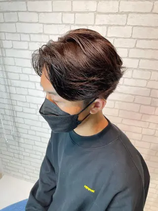ショート パーマ AMITYメンズ特化 ASUMIのヘアスタイル