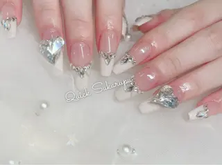 ロング Quick Sukarupuのネイルデザイン