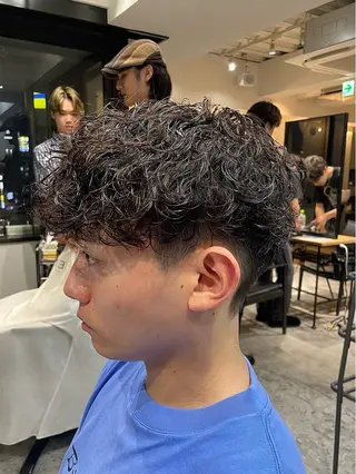 ショート パーマ 梅田💥Cut/ Perm💥ふみのヘアスタイル