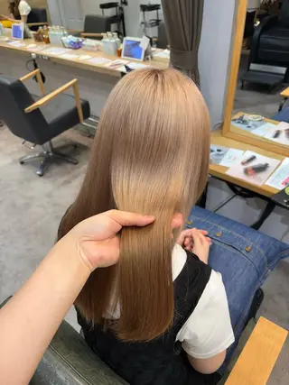 ロング 🪐海外hair/パ ーマ/暖色/ミミ🌼のヘアスタイル