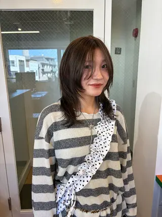 ミディアム カラー ❕マンツーマン施術❕ 🍊Moemiのヘアスタイル