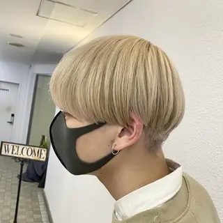 カラー メンズ ヤクシジ レンのヘアスタイル