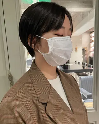 ショート yajima Moemiのヘアスタイル