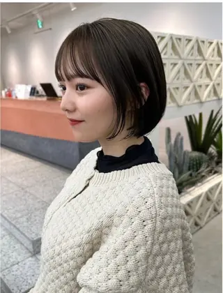 ショート 🌸SAORI ショート/カラー🌸のヘアスタイル