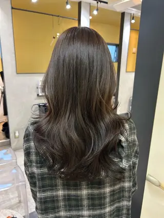 ロング カラー hubhair レイヤー/透明感のヘアスタイル