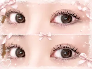 マツエク・マツパ Azu🎀/マツエク 🍒/ブラウン🤎のマツエク・マツパデザイン