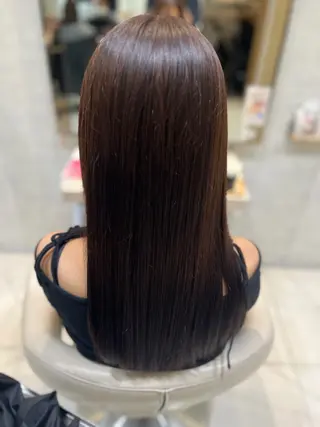 ロング カラー 艶感/髪質改善 カラー✨西澤駿のヘアスタイル