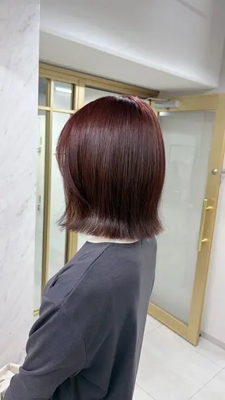 ショート カラー 🏹MIYU￤抜け感 ×柔らかカラーのヘアスタイル