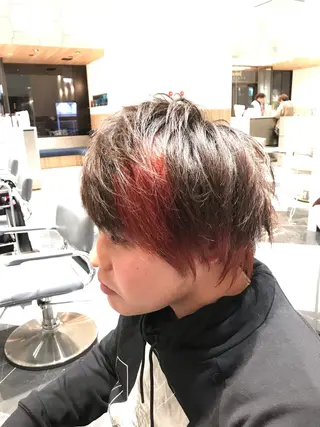 ショート カラー 谷合 貴志のヘアスタイル