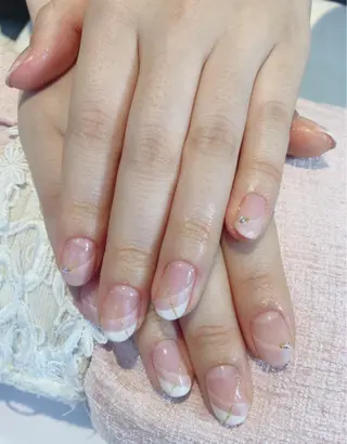 ネイル ビジューバイアクイユ ネイルズ　東中野店のネイルデザイン