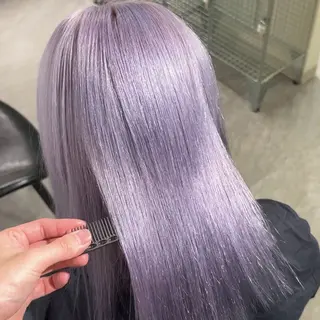 ミディアム カラー 🩵ニュアンスカラー 🩵ブリーチ/RENのヘアスタイル