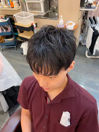 ミディアム メンズ 🩵新宿シェービング 店長🩵清水のその他イメージ