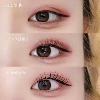 マツエク・マツパ Rena⌇垢抜け- 束感まつ毛🛋のマツエク・マツパデザイン
