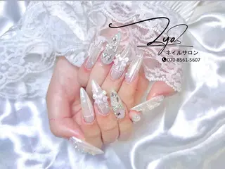 カラー LyaNail♥️ Yunaのネイルデザイン