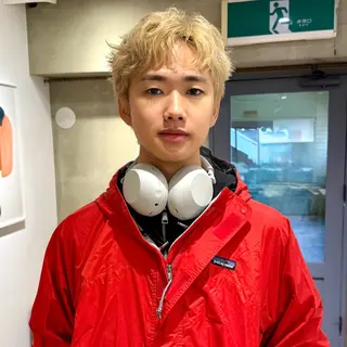 ショート カラー メンズ センターパート 田形清流のヘアスタイル