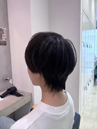 ショート 羽田 莉野のヘアスタイル