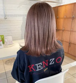 カラー 💫レイヤーカット 💫ブリーチ💫サキのヘアスタイル