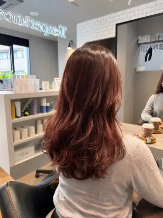 ロング カラー 髪質改善×艶カラー 🌼Haru🌼のヘアスタイル