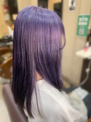 ロング カラー カラー/フリーランス 鈴木 亜紀子のヘアスタイル