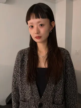 セミロング パーマ 村上雅人 ナチュラルモードのヘアスタイル