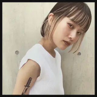 ショート カラー パーマ ヘアアレンジ メンズ キッズ ネイル マツエク・マツパ アイブロウ 🌈髪質改善🉐割✨ 🌻“ever”🌻のヘアスタイル