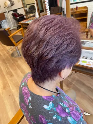 ショート 菊池 栄里奈のヘアスタイル