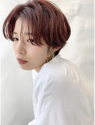 ショート レイヤー支持no.1 ☆笠原翔一のヘアスタイル