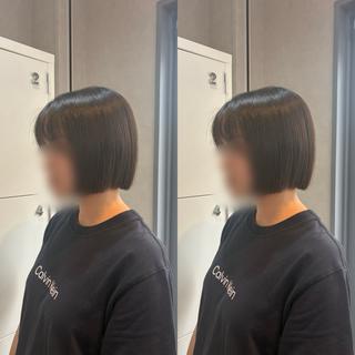 ミディアム カラー モデル様募集中🍒 りおのヘアスタイル