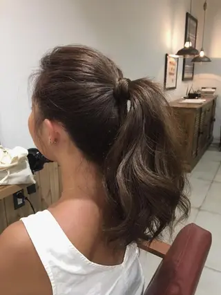 ロング カラー ヘアアレンジ 🦋Oasis RINA 🦋のヘアスタイル
