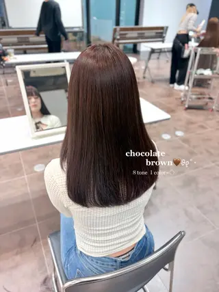 ロング カラー 𝐇𝐚𝐧𝐚 / モデル募集中🎀のヘアスタイル