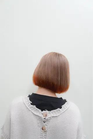 ショート カラー 髪質改善ケア/透明感 カラー伊藤 千尋のヘアスタイル