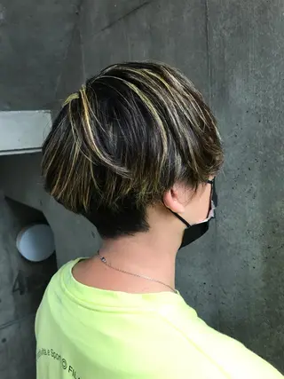 メンズ もりたみかこ 美容師お休み中のヘアスタイル