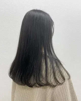 ロング カラー もりたみかこ 美容師お休み中のヘアスタイル