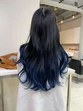 ロング カラー パーマ ヘアアレンジ 💗無料カットモデル 募集中yu-ki💗のヘアスタイル