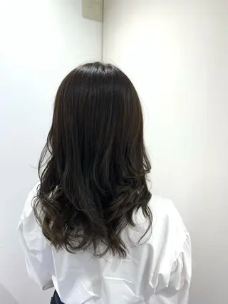 ロング カラー カラーリスト/アイ リスト/牛込萌香🫧のヘアスタイル