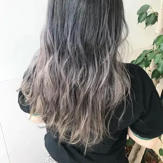 ロング カラー Oopsレイヤー 加藤澄都のヘアスタイル