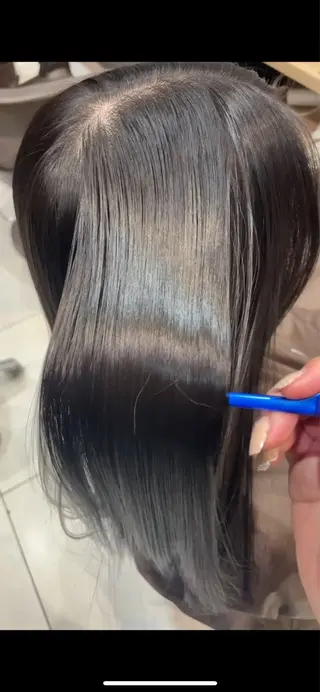 ロング 増田 実桜のヘアスタイル
