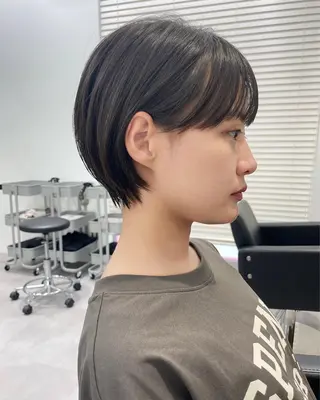 ショート カラー 華 /ショート/ボブのヘアスタイル