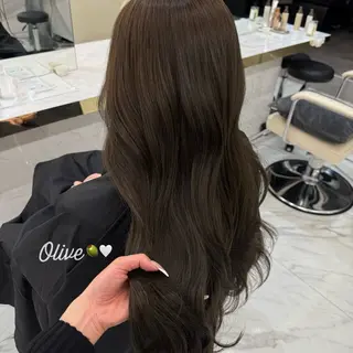 セミロング カラー suzuka韓国 𝒉𝒂𝒊𝒓🫧のヘアスタイル