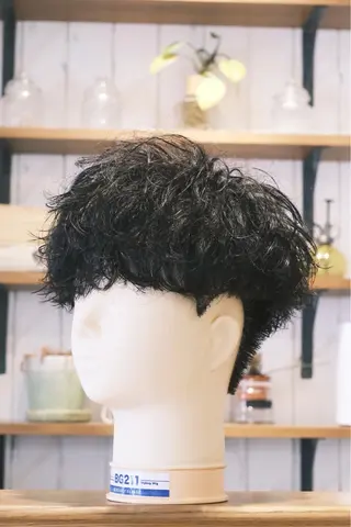 ミディアム パーマ メンズ 💐メンズ特化× パーマ💐早坂駆留のヘアスタイル