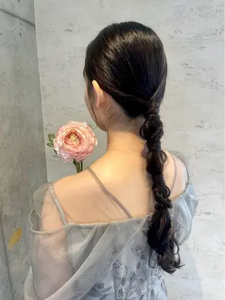 ロング ヘアアレンジ 美髪× ヘアセット✨Araiのヘアスタイル
