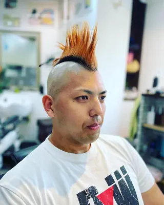 ミディアム Kamiya's TOKYO 安孫子のヘアスタイル
