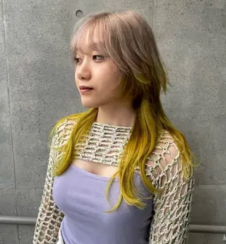 ロング 🌈メンズパーマ🌈 メンズカットアリサのヘアスタイル