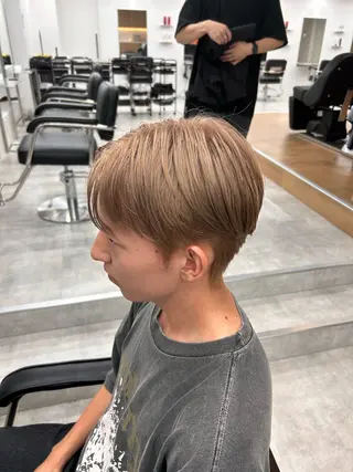 カラー メンズ カットモデル募集中 新潟万代/こたろ🐯のヘアスタイル