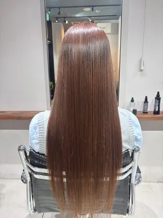 ロング 海老名駅🫧トレンド カラー🫧橋本小雪のヘアスタイル